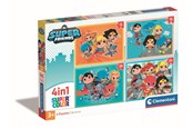 Puzzels - Clementoni Puzzle Superfriends DC 4in1 2D Puzzels - 21520