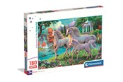Puzzels - Clementoni Puzzle Unicorns at the Waterfall 180 pieces (Super) 2D Puzzels - 29794