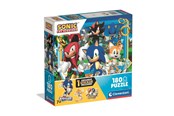 Puzzels - Clementoni Puzzle Square Box - Sonic 4 180 pieces 2D Puzzels - 29799