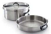 Kamperen & Outdoor - Campingaz Topf-Set Trekking Kit 3-teilig edelstahl 1 Topf+ 1 Deckel+ 1 camping tableware set - 2197185