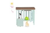 Pop, teddybeer en materiaal - Micki Lundby huisdieren: 2 konijnen. Konijnenhok met licht & sla. Hok kan worden geopend. Vereist 1x CR2032 batterij (niet inbegrepen). 15-minuten automatische uitschakeling - 18412