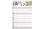 Kalender - Mayland Familiekalender Otto Dickmeiss & Lilja Scherfig 6 kol. A3 2027 - 27066250