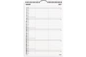 Kalender - Mayland Familiekalender Black and white 2 kol. 2027 - 27066510