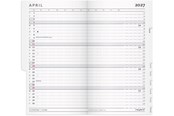 Kalender - Mayland Index Planner mini mørkegrå PP-plast 2027 - 27071000