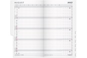 Kalender - Mayland Index Planner mini månedskalender REFILL 2027 - 27071500