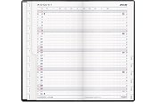 Kalender - Mayland Index Planner månedskalender sort vinyl 2027 - 27090000