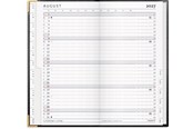 Kalender - Mayland Index Planner månedskalender sort skind 2027 - 27092100