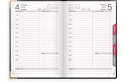 Kalender - Mayland Årbog dagkalender sort kunstskind indbundet 2027 - 27190000