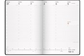Kalender - Mayland City Diplomat ugekalender sort vinyl 2027 - 27194000