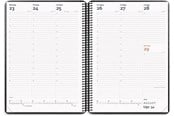 Kalender - Mayland Diplomat ugekalender m/spiral sort kunstskind 2027 - 27194500