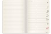 Kalender - Mayland A5 Forma Deluxe ugekalender tværf. brun kunstskind 2027 - 27200630