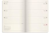 Kalender - Mayland A6 Forma Deluxe ugekalender tværf. brun kunstskind 2027 - 27201410