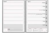 Kalender - Mayland Ugekalender tværformat grå PP-plast 2027 - 27202000