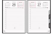 Kalender - Mayland Dagkalender sort PP-plast 2027 - 27210000