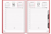 Kalender - Mayland Dagkalender rød PP-plast 2027 - 27210040