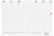 Kalender - Mayland System A5 ugekalender højformat REFILL 2027 - 27295000