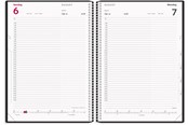 Kalender - Mayland Timekalender sort PP-plast 2028 - 28218000