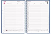 Kalender - Mayland Timekalender blå PP-plast 2028 - 28218020