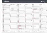 Kalender - Mayland Kontorkalender Moderne A4 2027 - 27059050