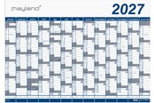 Kalender - Mayland Kæmpekalender 1x13 mdr. PP-plast 2027 (i plastpose) - 27065100