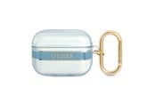 Mobiel - Overige accessoires - GUESS GUAPHHTSB AirPods Pro cover blue/blue Strap Collection - 3666339047115