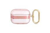 Mobiel - Overige accessoires - GUESS GUAPHHTSP AirPods Pro cover pink/pink Strap Collection - 3666339047085