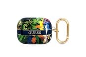 Mobiel - Overige accessoires - GUESS GUAPHHFLB AirPods Pro cover blue/blue Flower Strap Collection - 3666339047283