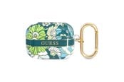 Mobiel - Overige accessoires - GUESS GUAPHHFLN AirPods Pro cover green/green Flower Strap Collection - 3666339047306
