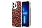 Mobiel - Covers & Cases - GUESS GUHCP13LHSLEOR iPhone 13 Pro / 13 6.1" red/red hardcase Leopard - 3666339047429
