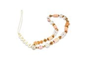 Mobiel - Overige accessoires - GUESS pendant GUSTBOHP Phone Strap brown/brown Beads Bohemia - 3666339048280