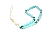 Mobiel - Overige accessoires - GUESS pendant GUSTPEARP Phone Strap blue/blue Heishi Beads - 3666339048327