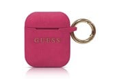 Mobiel - Overige accessoires - GUESS GUACCSILGLFU AirPods cover fuchsia / fuchsia Silicone Glitter - 3700740463819