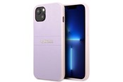 Mobiel - Covers & Cases - GUESS GUHCP13SPSASBPU iPhone 13 mini 5.4 "purple / purple Saffiano Hot Stamp & Metal Logo - 3666339047849