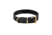 Honden - Timely TEXAS halsband Zwart 40 mm. / 55 cm. - 5907784919649