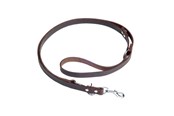 Honden - Timely PRAG Dressuurlijn Donkerbruin 20 mm. / 220 cm. - 5907784877420