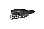 Honden - Timely PRAG Halsband Zwart 25 mm. / 65 cm. - 5907784897138
