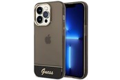 Mobiel - Covers & Cases - GUESS GUHCP14LHGCOK iPhone 14 Pro 6.1 "black / black hardcase Translucent - 3666339088248