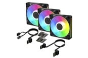 Case Fan - Arctic BioniX P14 A-RGB - 3pack - Case ventilator - 140mm - Zwart met RGB-licht - ACFAN00341A