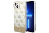 Mobiel - Covers & Cases - GUESS GUHCP14MHG4MHG iPhone 14 Plus 6.7 "gold / gold hardcase 4G Pattern Script - 3666339090517