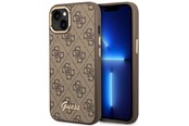 Mobiel - Covers & Cases - GUESS GUHCP14MHG4SHW iPhone 14 Plus 6.7 "brown / brown hard case 4G Vintage Gold Logo - 3666339065256
