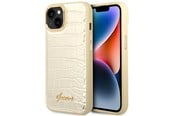 Mobiel - Covers & Cases - GUESS GUHCP14MHGCRHD iPhone 14 Plus 6.7 "gold / gold hardcase Croco Collection - 3666339083014
