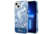 Mobiel - Covers & Cases - GUESS GUHCP14MHGPLHB iPhone 14 Plus 6.7" blue/blue hardcase Porcelain Collection - 3666339064334