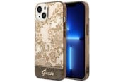 Mobiel - Covers & Cases - GUESS GUHCP14MHGPLHC iPhone 14 Plus 6.7" ocher hardcase Porcelain Collection - 3666339090678
