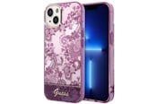 Mobiel - Covers & Cases - GUESS GUHCP14MHGPLHF iPhone 14 Plus 6.7" fuchsia/fuschia hardcase Porcelain Collection - 3666339064372