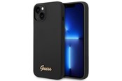 Mobiel - Covers & Cases - GUESS GUHCP14MSLSMK iPhone 14 Plus 6.7 "black / black hard case Silicone Vintage Gold Logo - 3666339064891