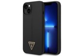 Mobiel - Covers & Cases - GUESS GUHCP14MSLTGK iPhone 14 Plus 6.7" black/black hardcase Silicone Triangle - 3666339065850