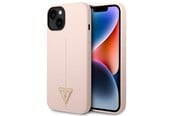 Mobiel - Covers & Cases - GUESS GUHCP14MSLTGP iPhone 14 Plus 6.7" pink/pink hardcase Silicone Triangle - 3666339065935