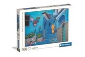 Puzzels - Clementoni Puzzle HQC Blue Street of Chefchaouen 2026 500 pieces 2D Puzzels - 35616