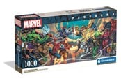 Puzzels - Clementoni Puzzle Panorama HQC Marvel Heroes vs Villains 1000 pieces 2D Puzzels - 37056