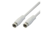 Netwerk - kabel - Deltaco antenna cable - 2 m - white - Wit - R00150011